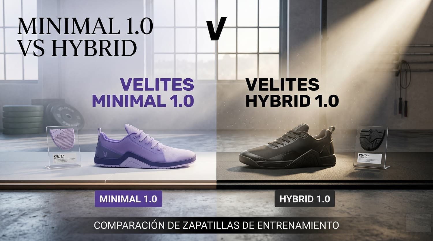 Minimal vs Hybrid training shoe comparison | Velites