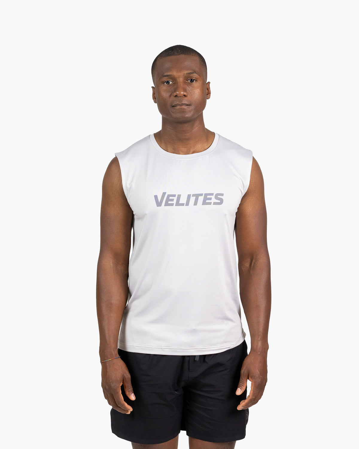 Tank Holo t-shirt Velites color grey front view