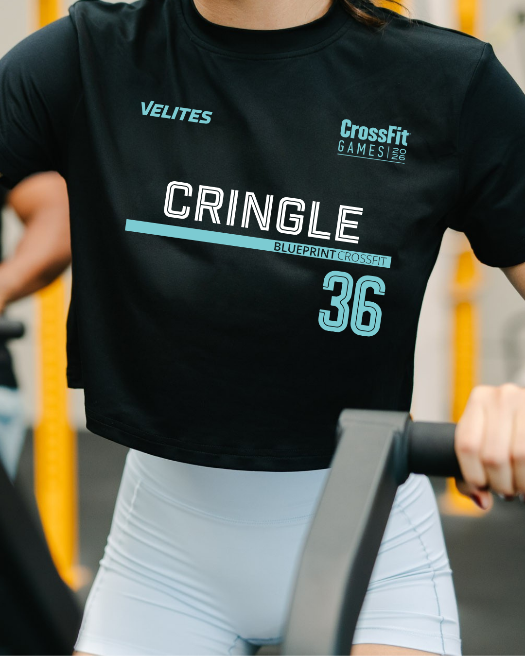 Womens's CrossFit® Games 26 athlete kit (crop t-shirt + legging)