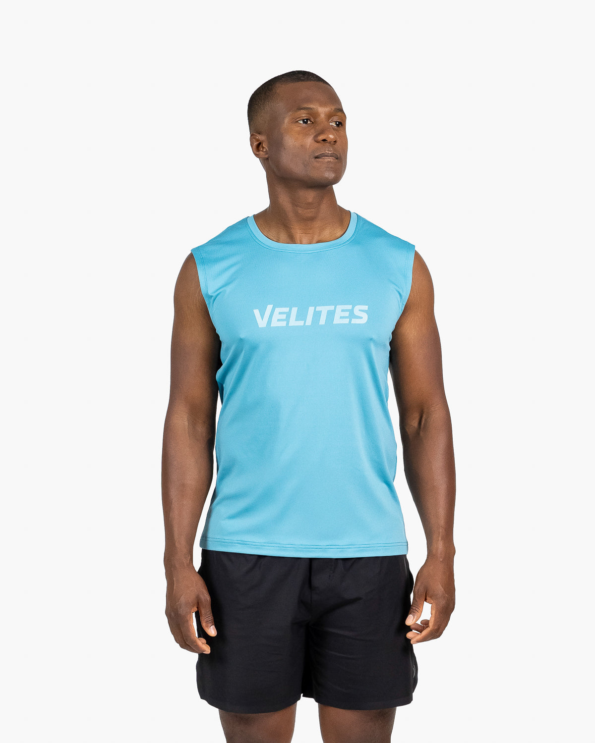 Tank Holo t-shirt Velites color ultramarine front view