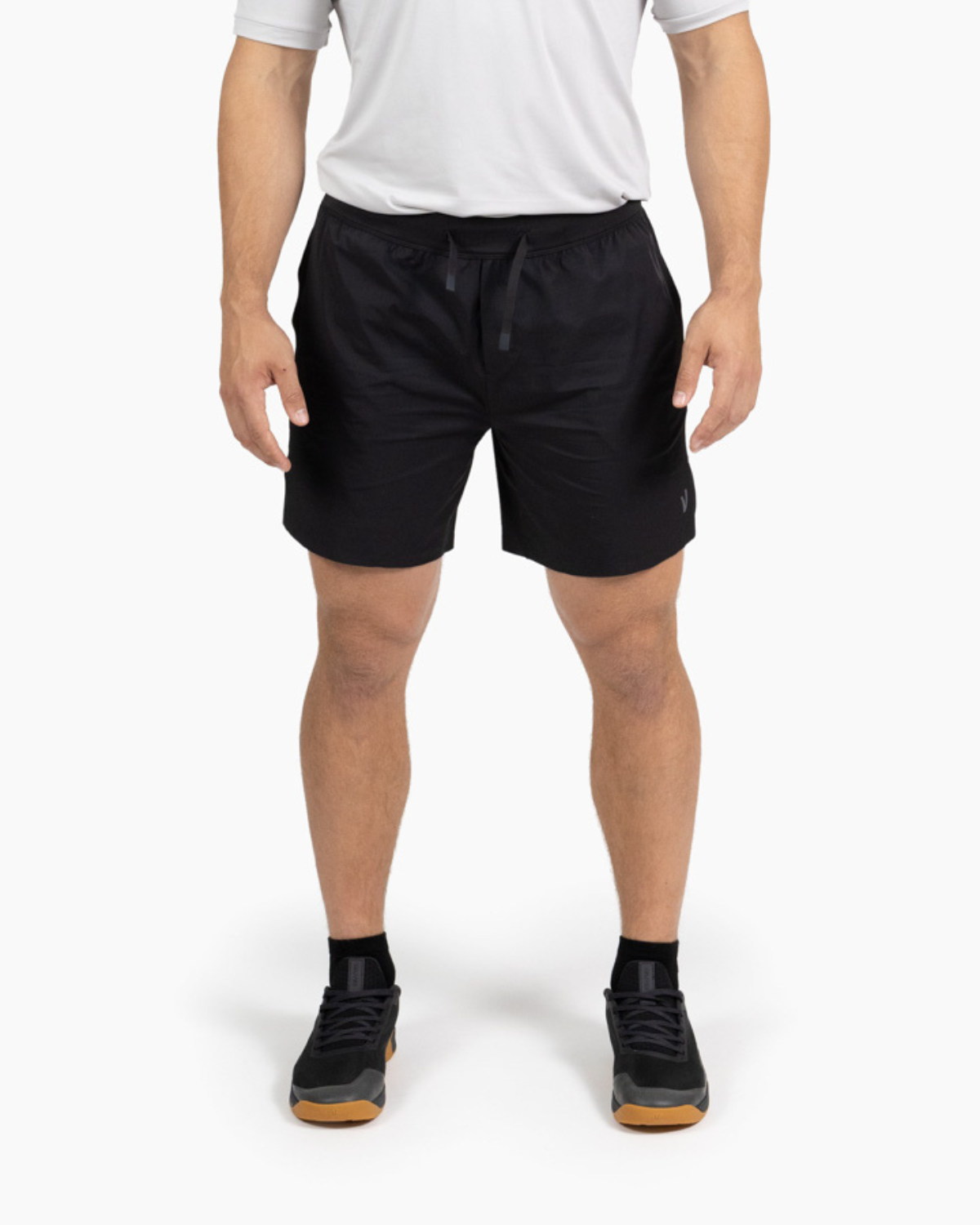 Men's Holo Velites short front color_Black