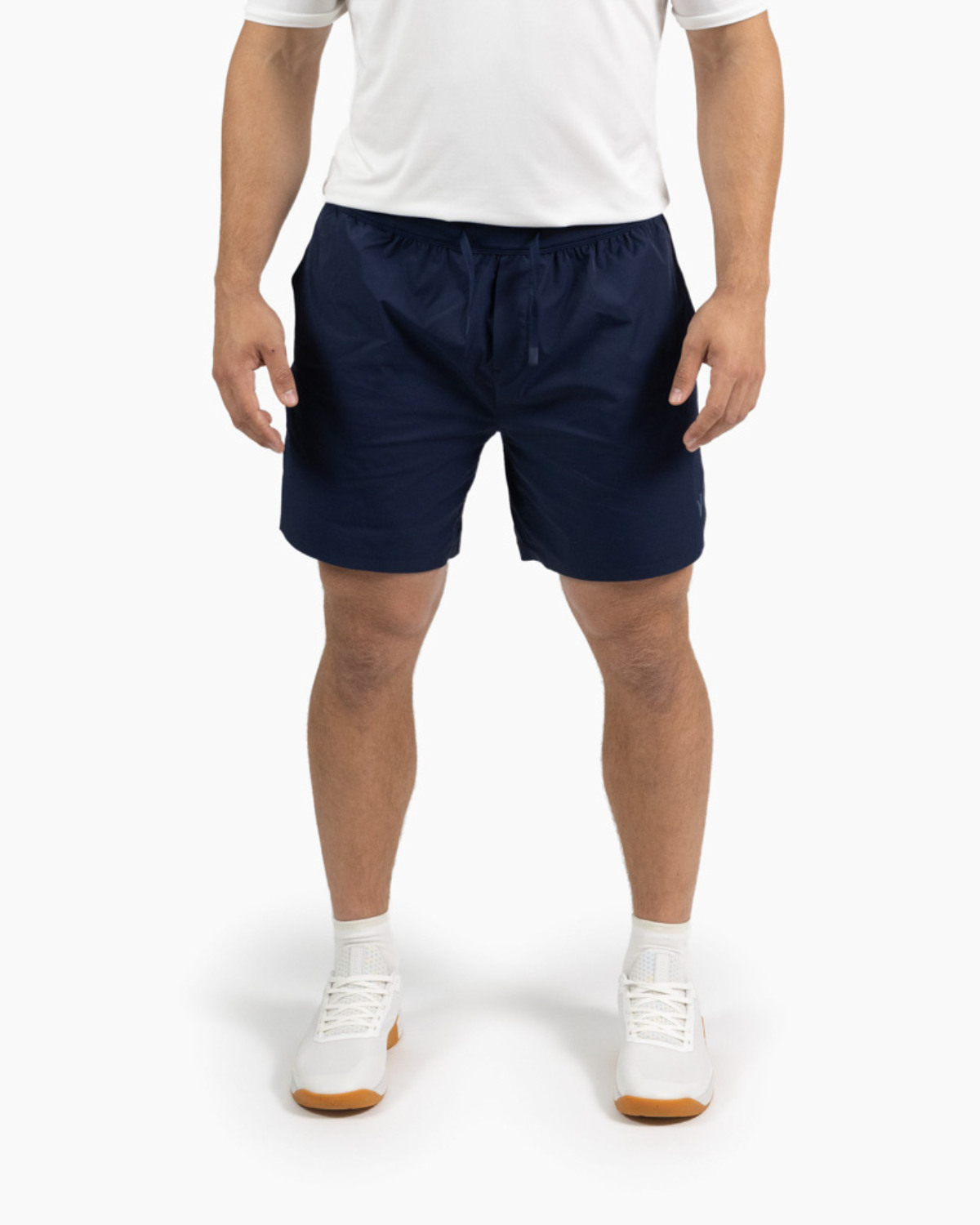 Men's Holo Velites short front color_Deep Ocean