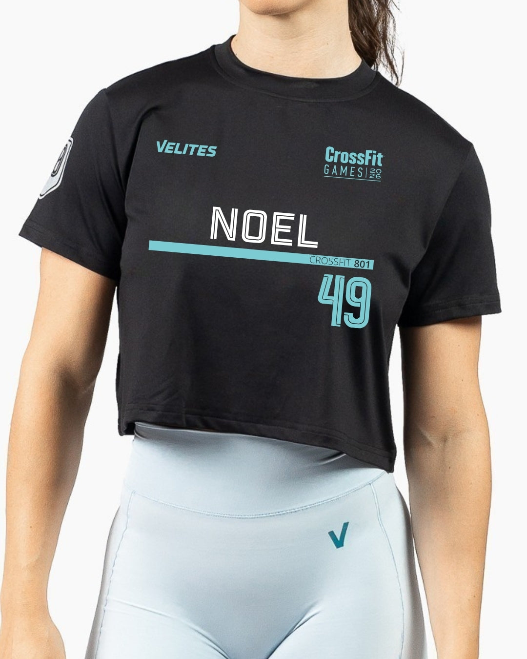 Holo Athlete Crop T-shirt CrossFit Games 26