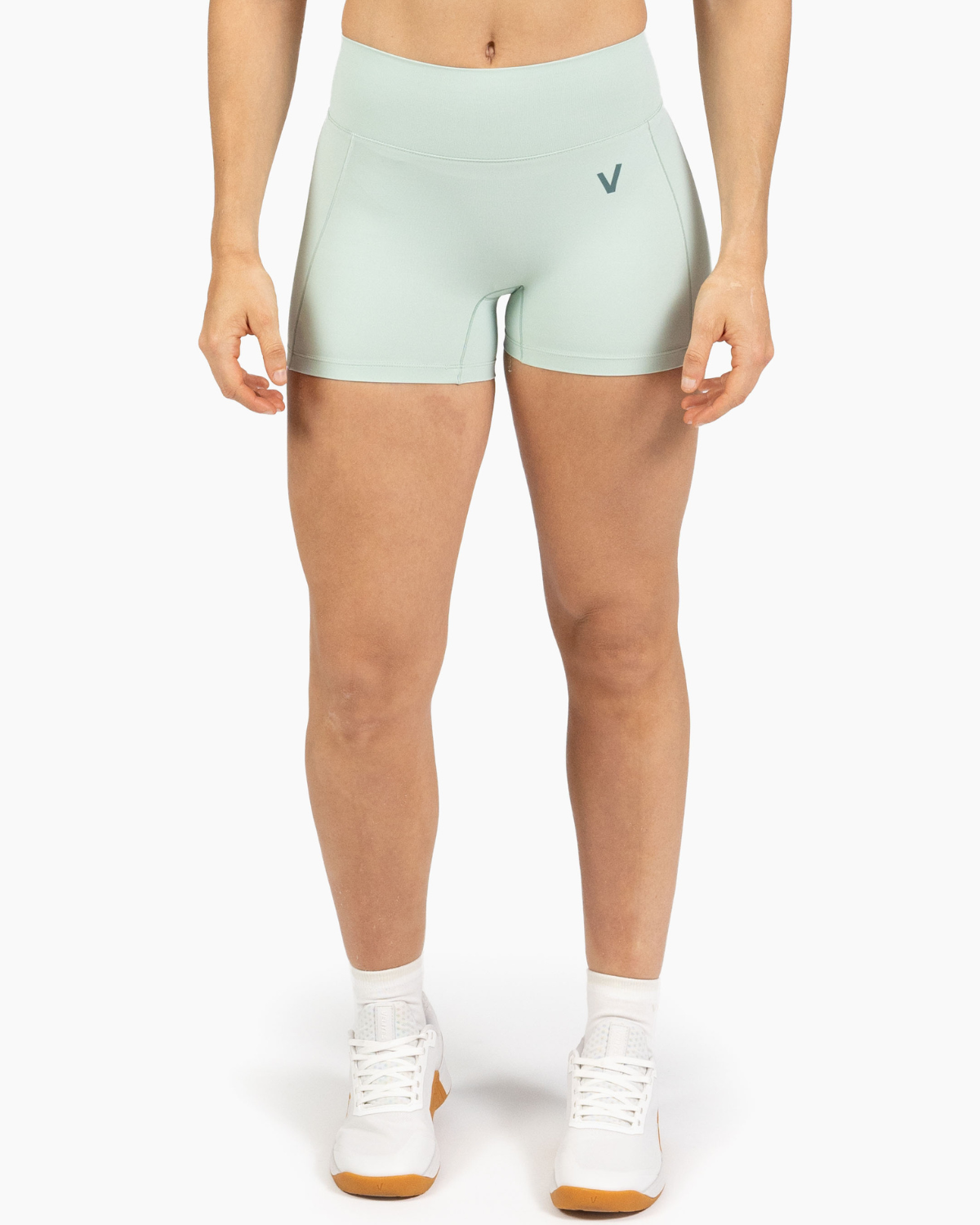 Velites women's Holo short legging front color_Mojito