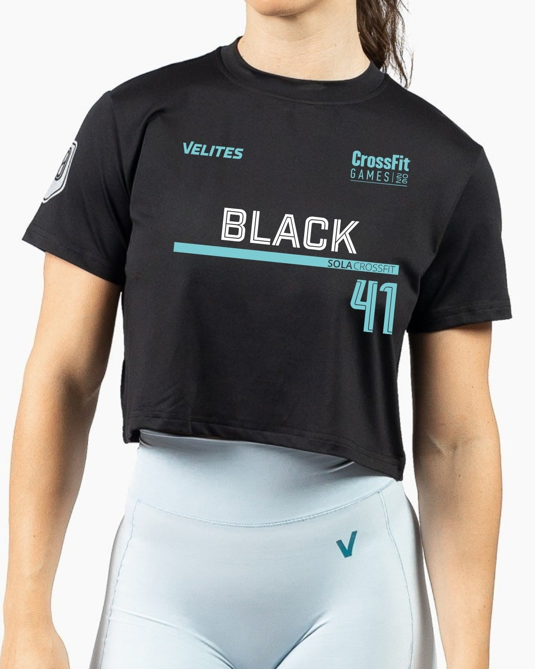Holo Athlete Crop T-shirt CrossFit Games 26