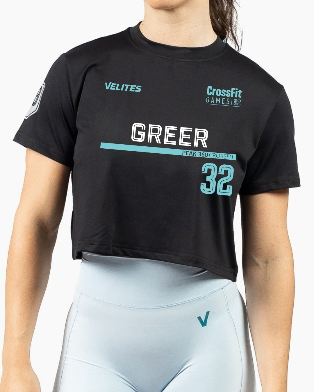 Holo Athlete Crop T-shirt CrossFit Games 26