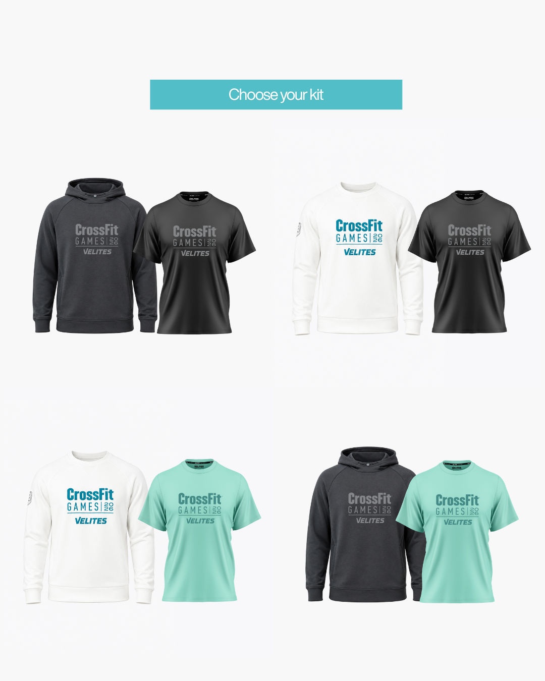 20th CrossFit® Games anniversary kit (hoodie + t-shirt)