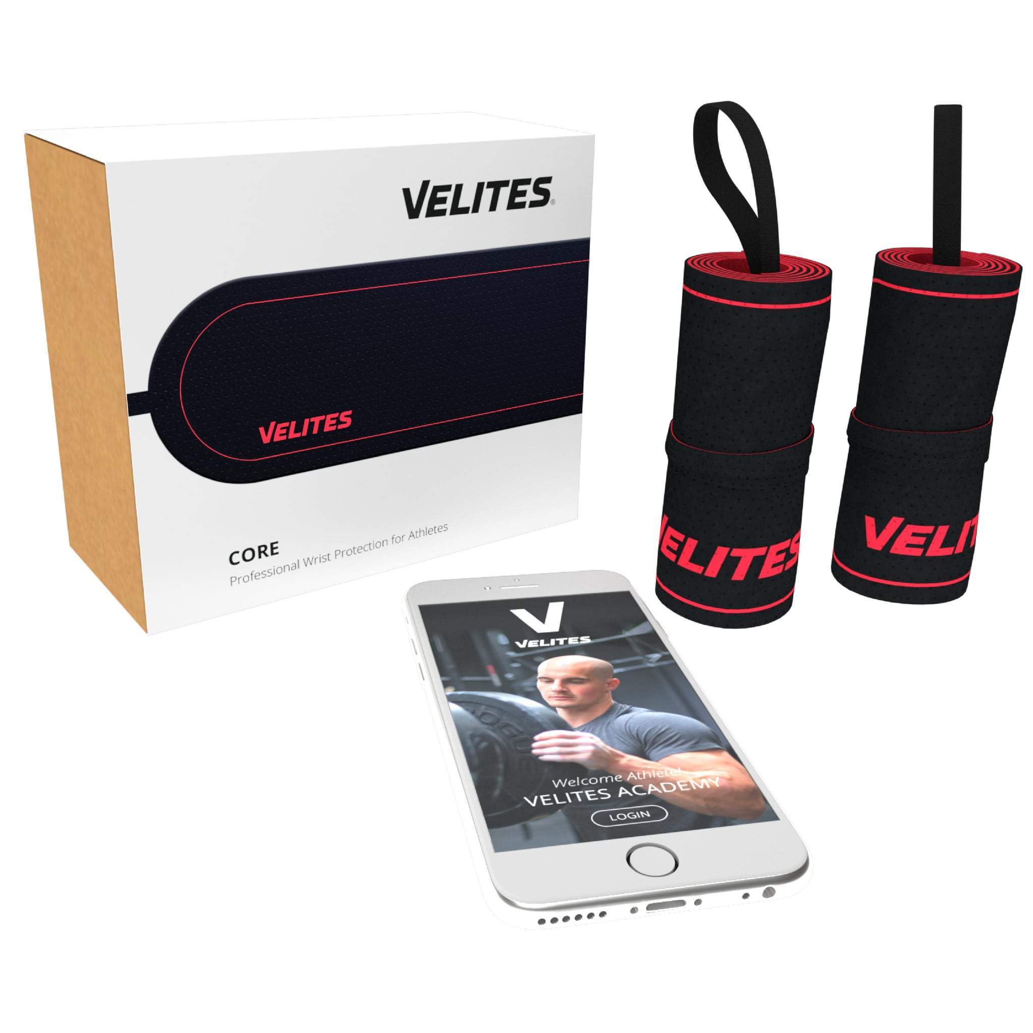 Wrist Wraps Core Red I good wrist wraps for weightlifting