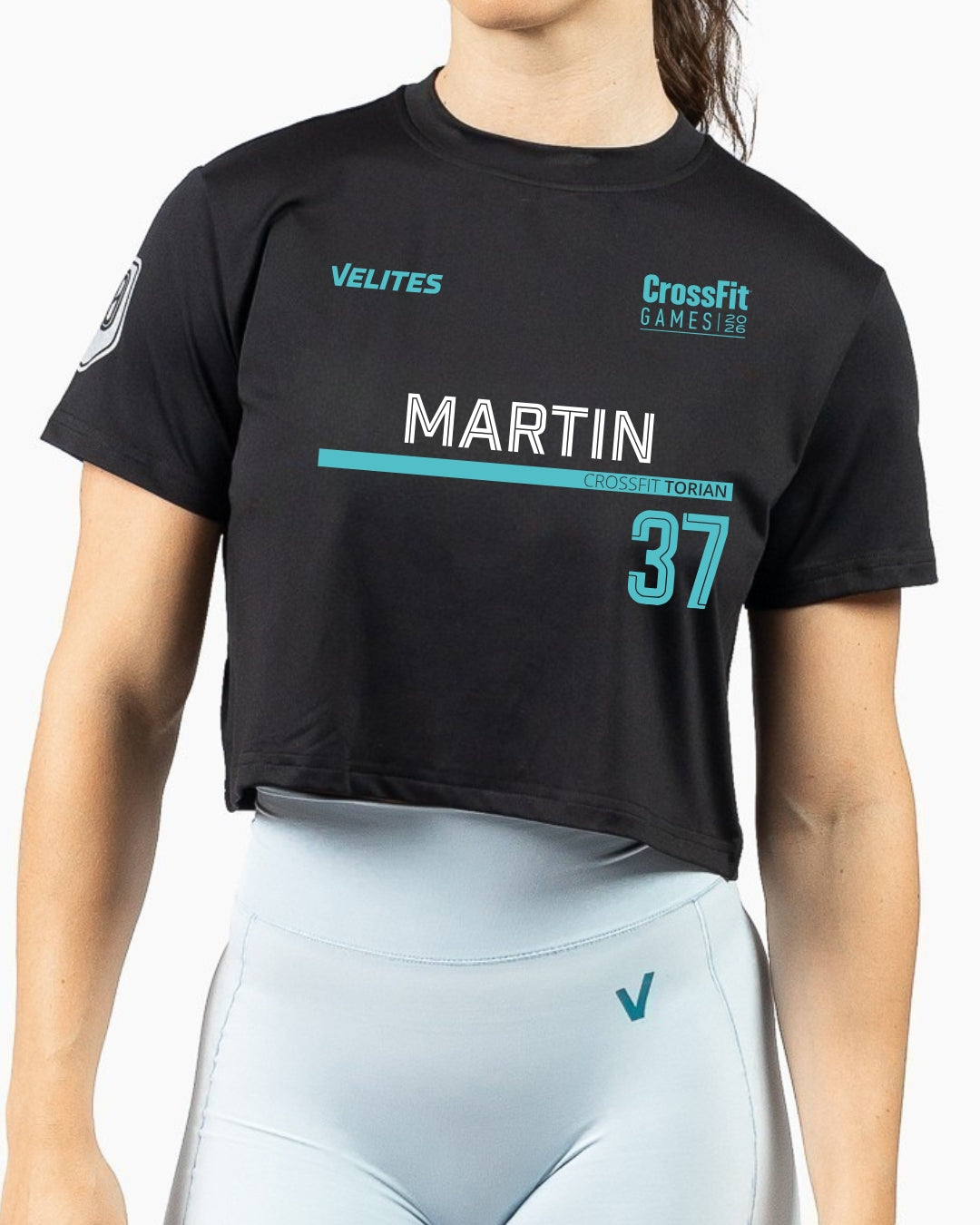 Holo Athlete Crop T-shirt CrossFit Games 26