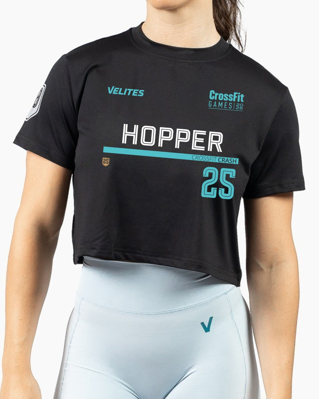 Holo Athlete Crop T-shirt CrossFit Games 26