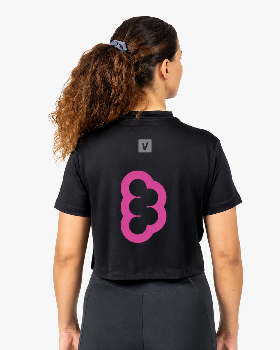 Holo Crop Black BRUTE