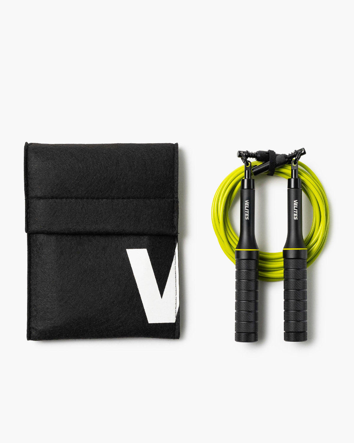 Velites Set Corda Per Saltare Earth 2.0 Con Zavorre E Borsa - Allenamento Fitness Con App Inclusa