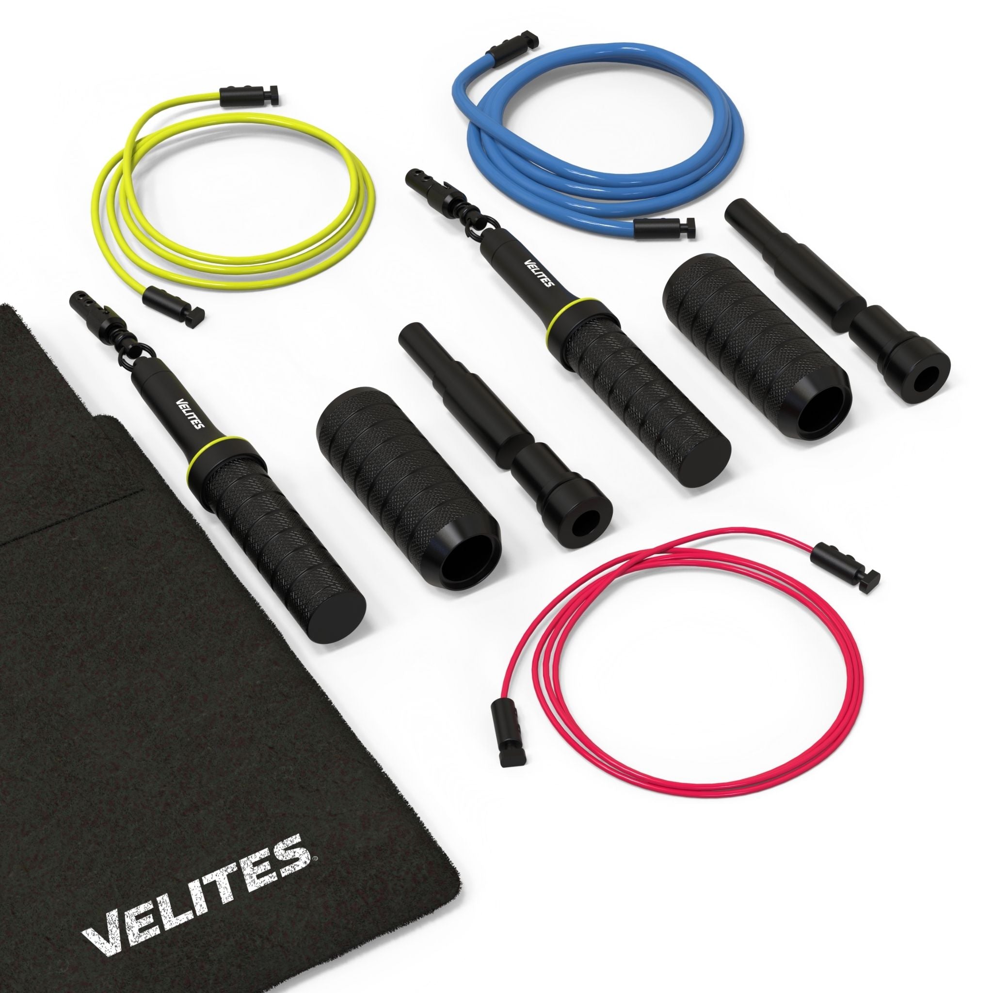 Pack weighted jump rope Earth 2.0 + Weights + 3 Cables | Velites