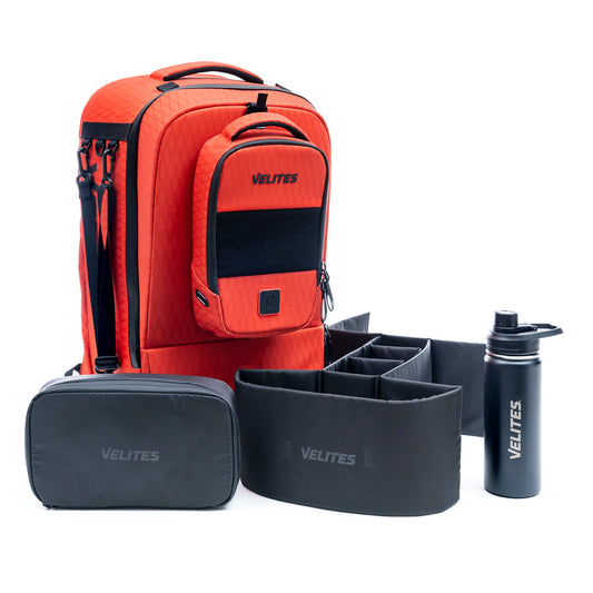 Pack Storm Duradiamond Magma backpack + Insulated bottle + Toiletry bag + Internal divider