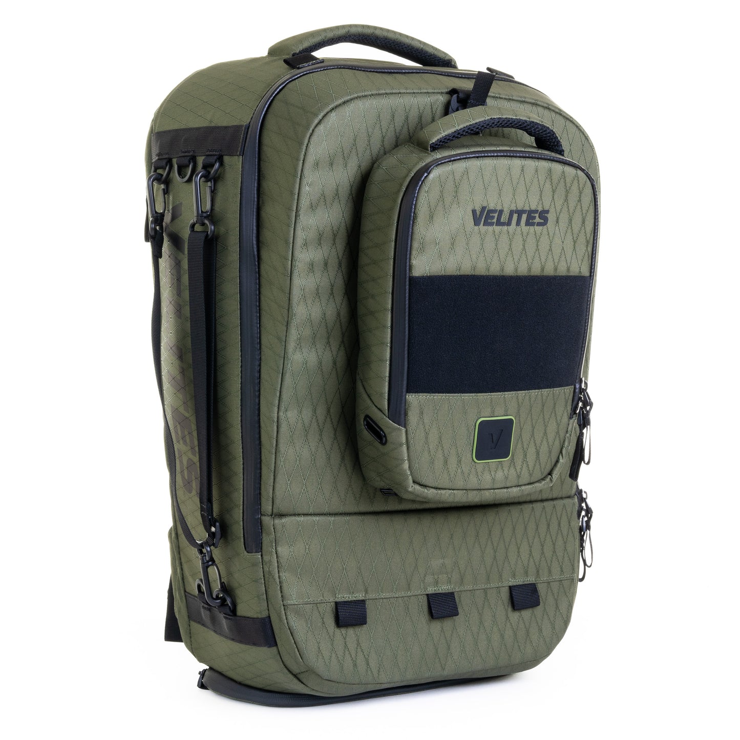 Pack Storm Duradiamond Olive backpack + Insulated bottle + Toiletry bag + Internal divider