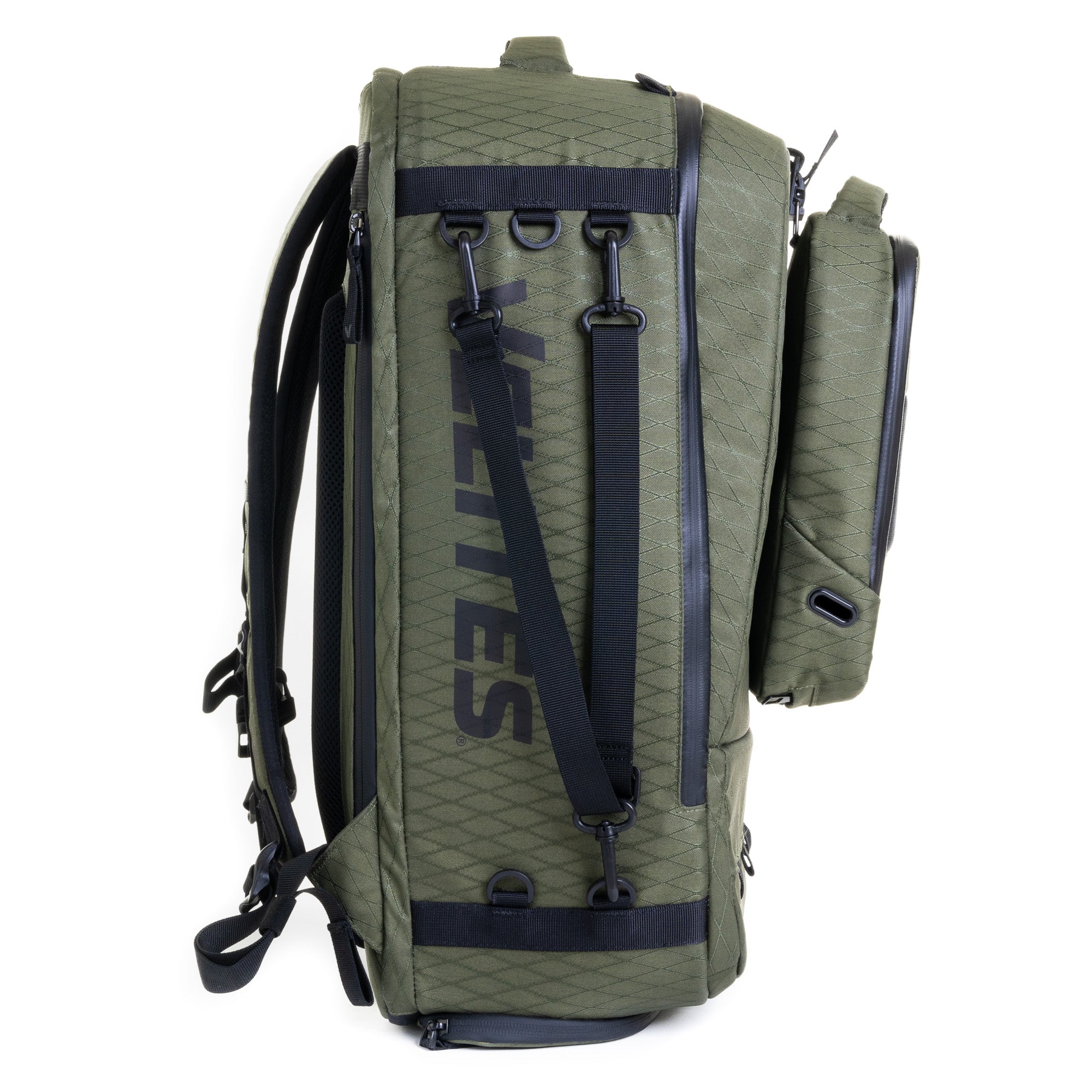 Pack Storm Duradiamond Olive backpack + Travel Compressor + Toiletry bag + Internal divider