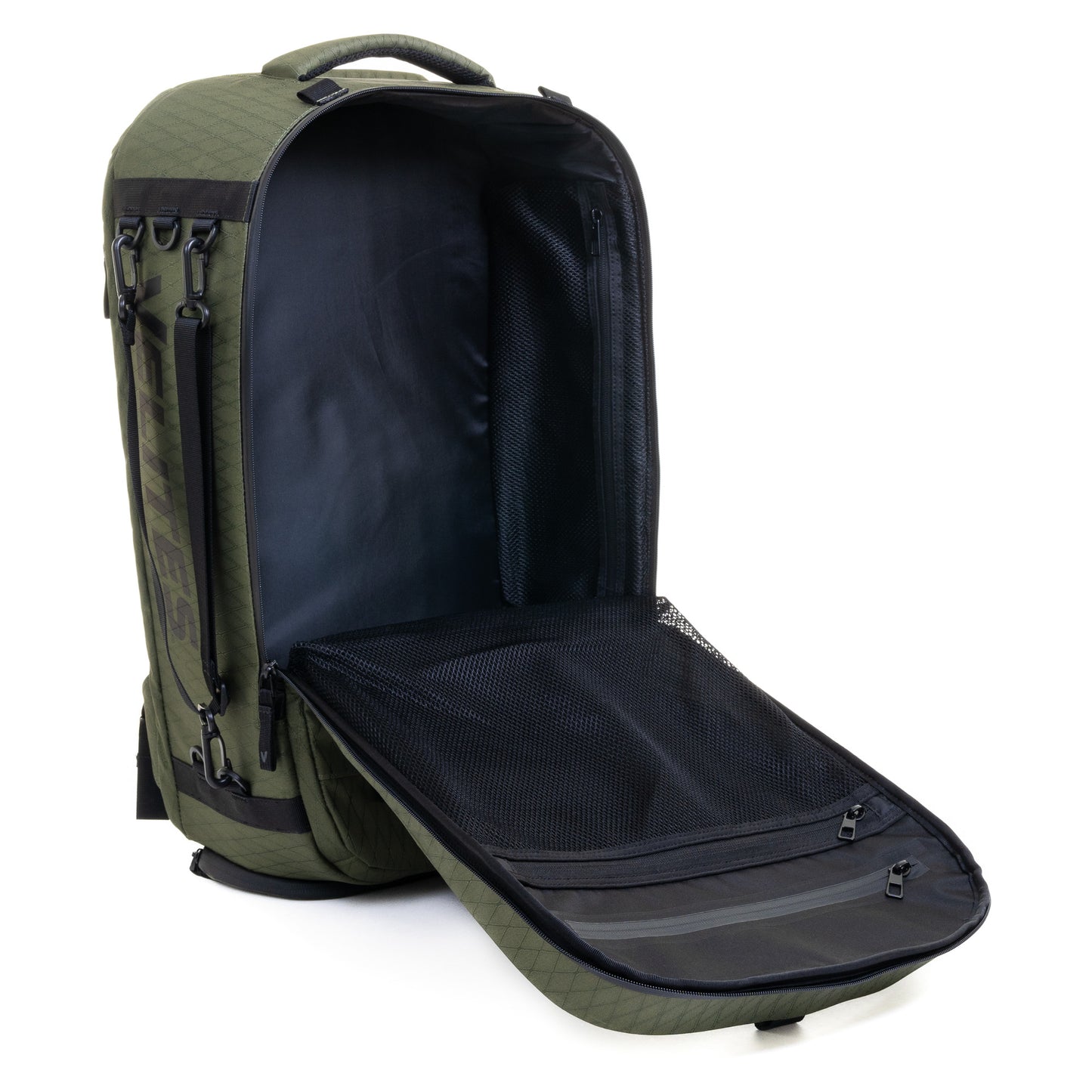 Pack Storm Duradiamond Olive backpack + Insulated bottle + Toiletry bag + Internal divider