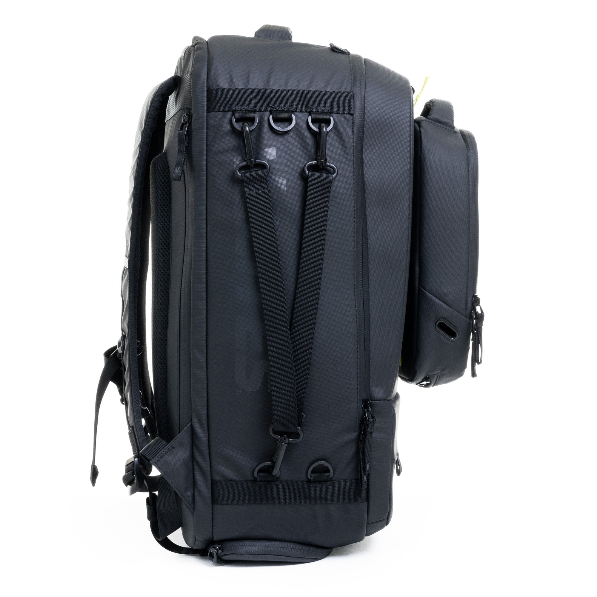 Pack Storm Black Backpack + Travel compressor + Toiletry bag + Internal divider