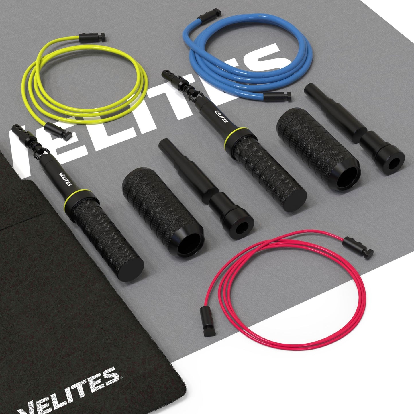 Jump Rope Earth 2.0 + Weights + Cables Pack + Mat